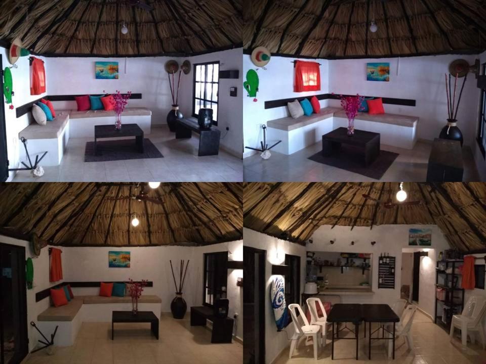 Casa Gama-Playa Orilla Del Mar, Beach And Town Boxol Экстерьер фото